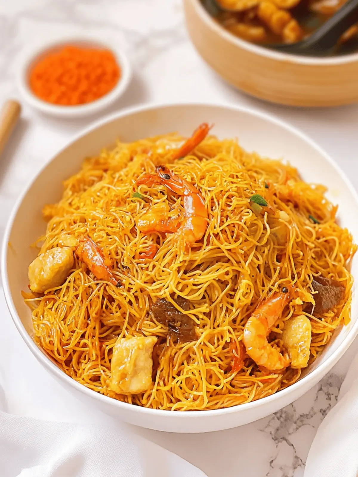Singapore Noodles (Singapore Mei Fun)