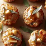 Apple & Sage Turkey Meatloaf Muffins
