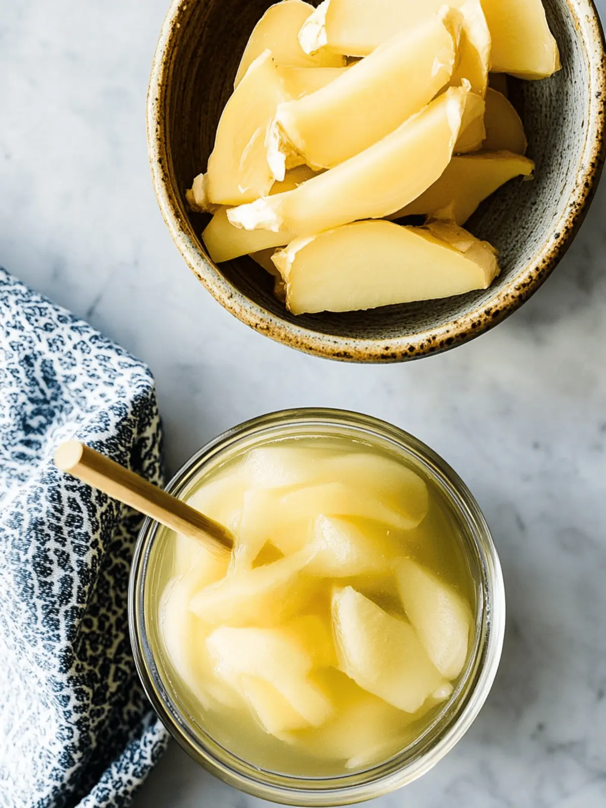 Quick Pickled Ginger