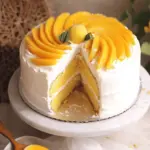 Mango Cream Chiffon Cake