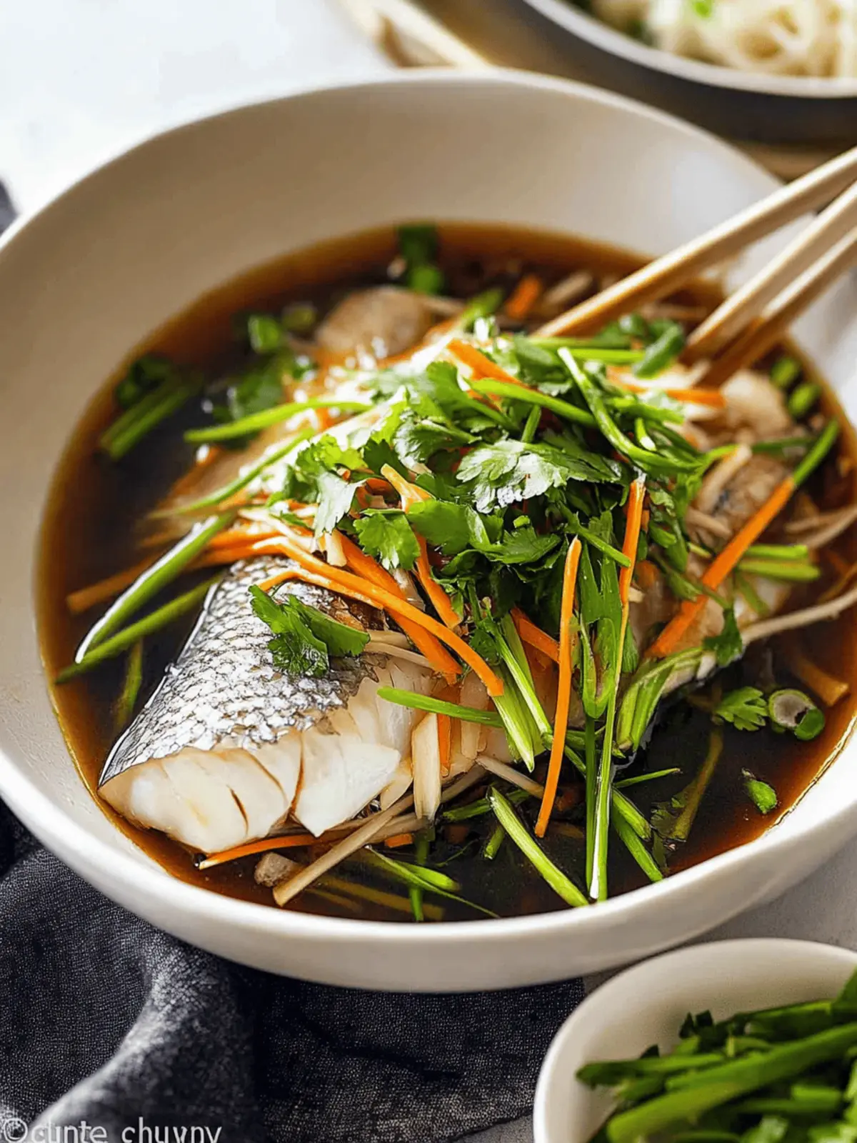 Steamed Fish with Ginger and Soy Sauce: A Flavorful Delight 3 Steamed Fish with Ginger and Soy Sauce