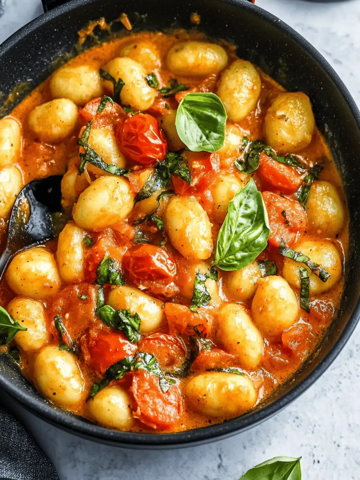 Creamy Roasted Tomato Gnocchi