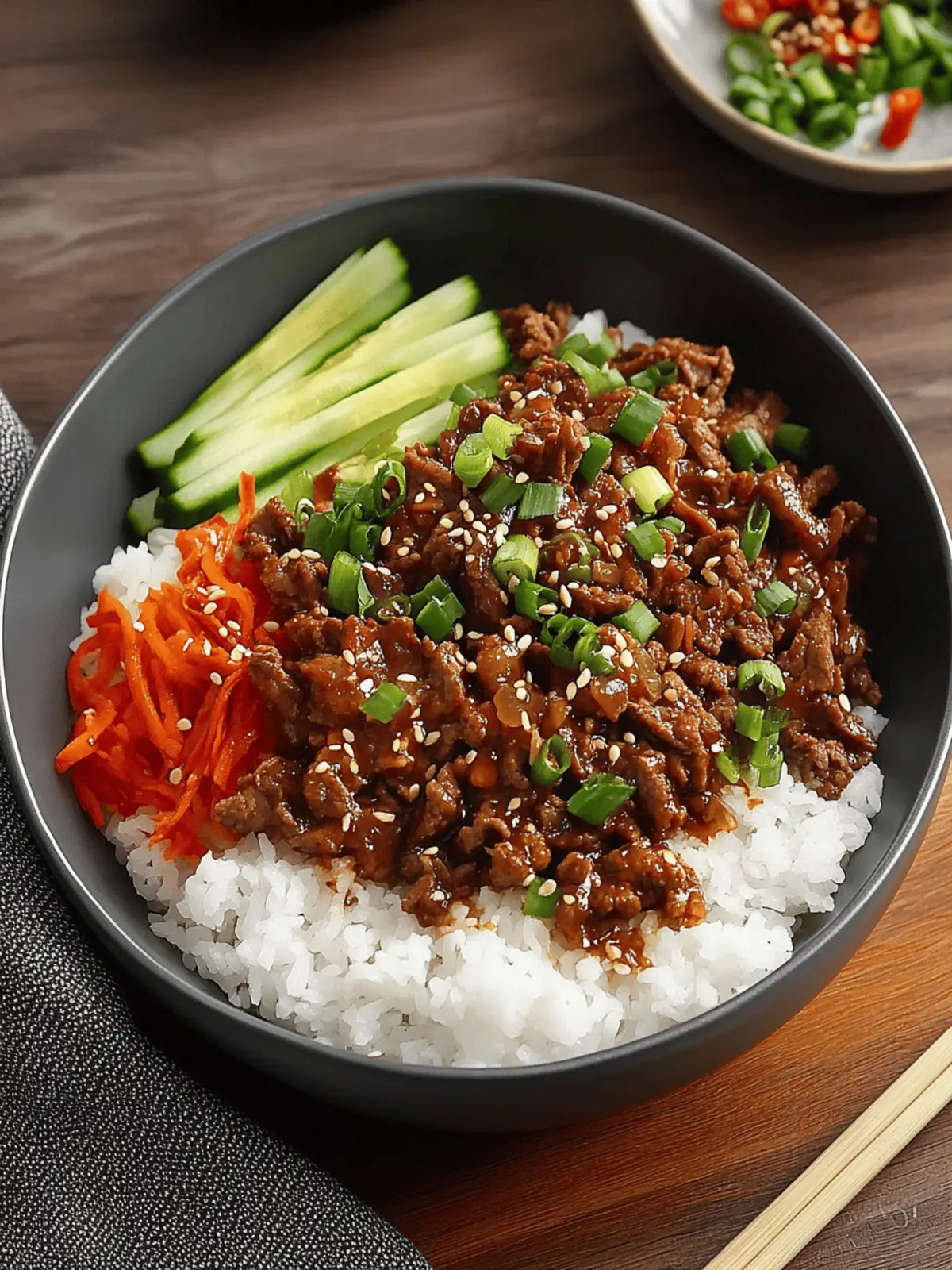 Korean Beef Bowl