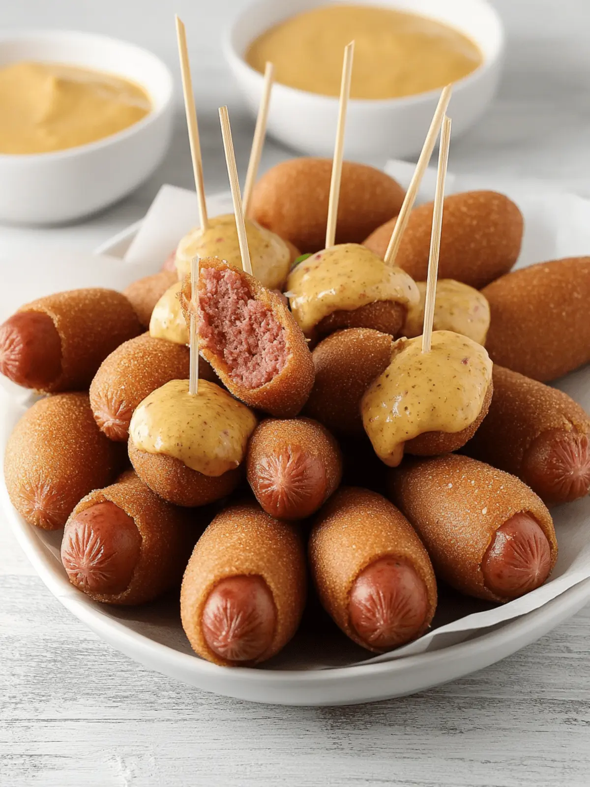 mini hotdogs