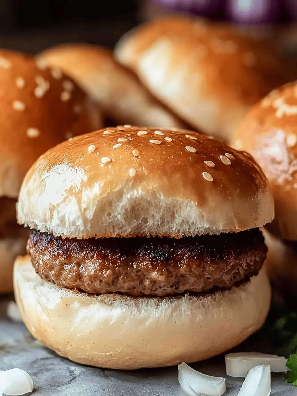Small Batch Gluten-Free Hamburger Buns