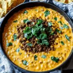Ground Beef Queso Dip