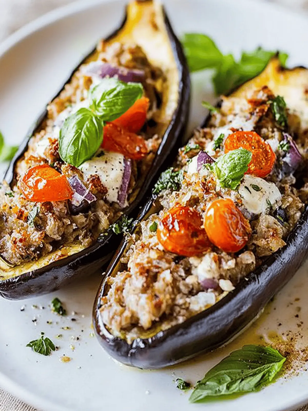 Stuffed Eggplant