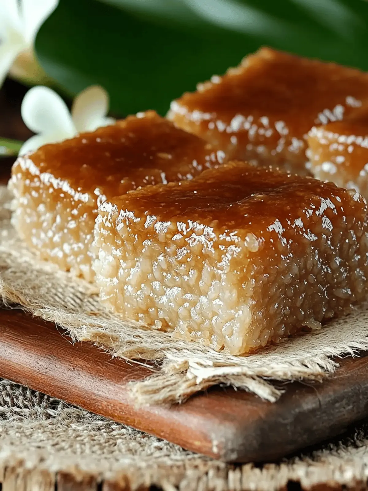 Biko Recipe (Filipino Sticky Rice Cake)