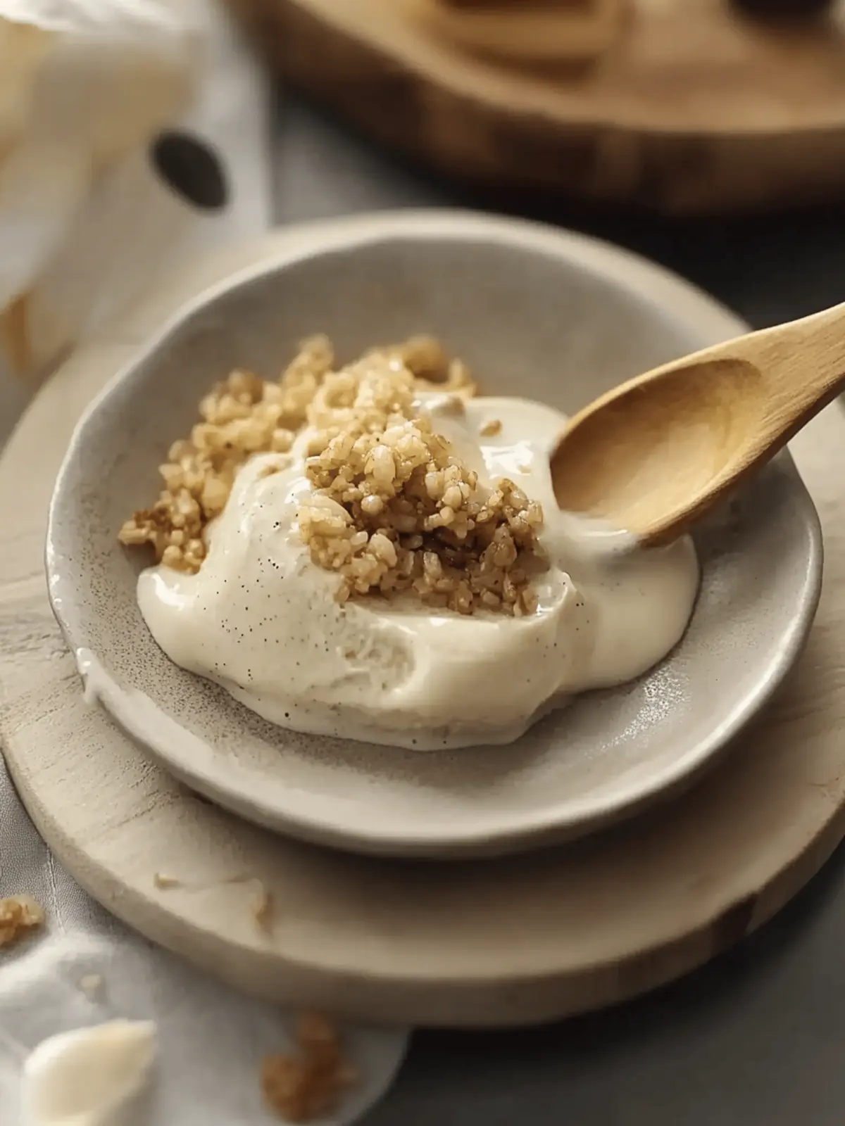 Double Jasmine & Burnt Honey Rice-Cream