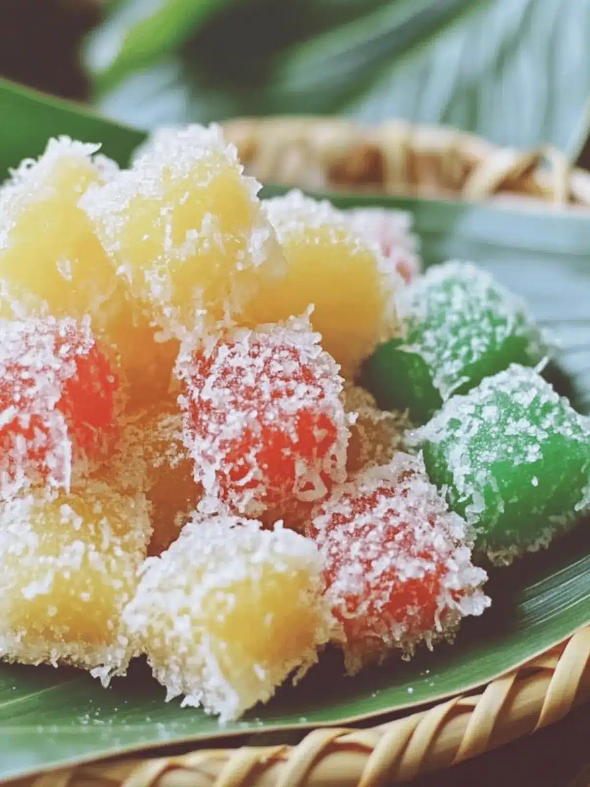 Pichi-Pichi (Steamed Cassava Cakes)