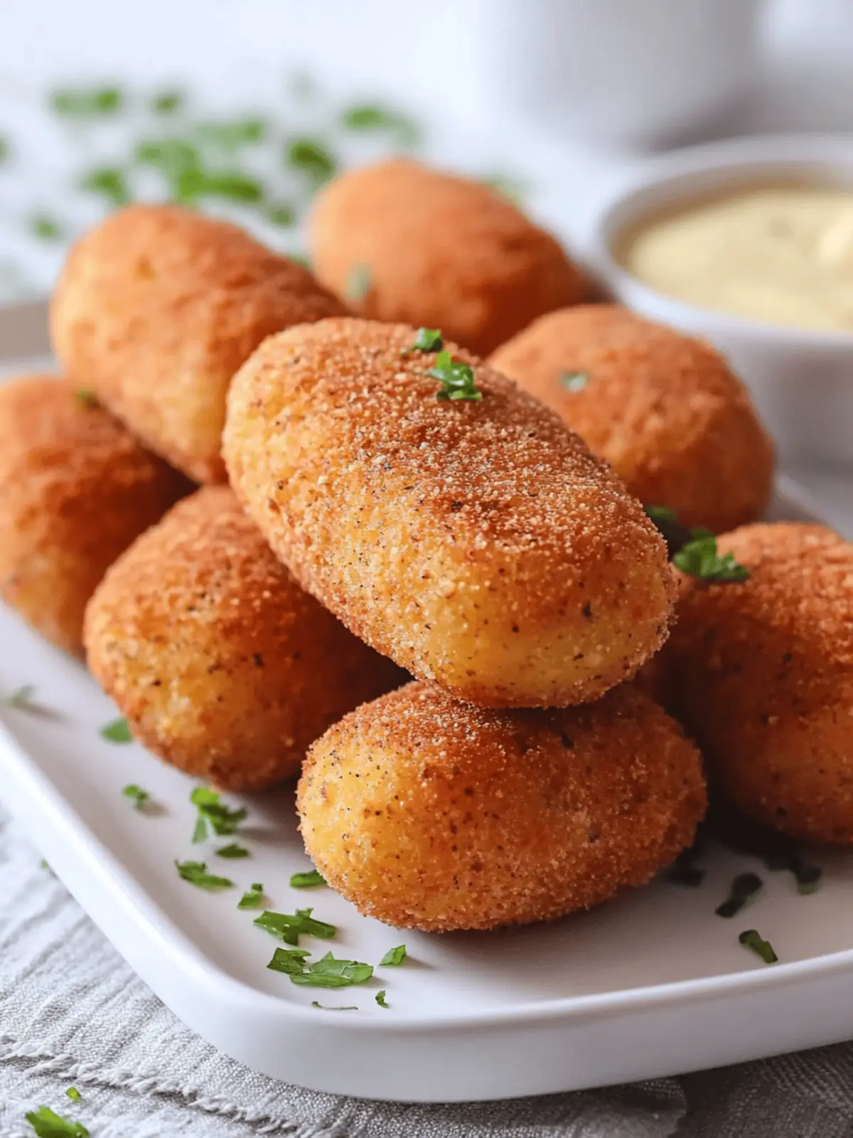 Potato Croquettes