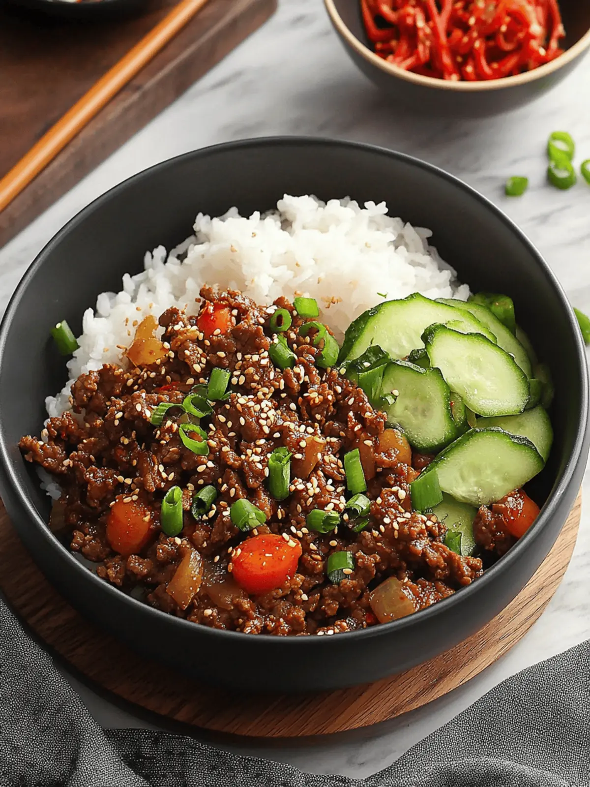 Korean Beef Bowl