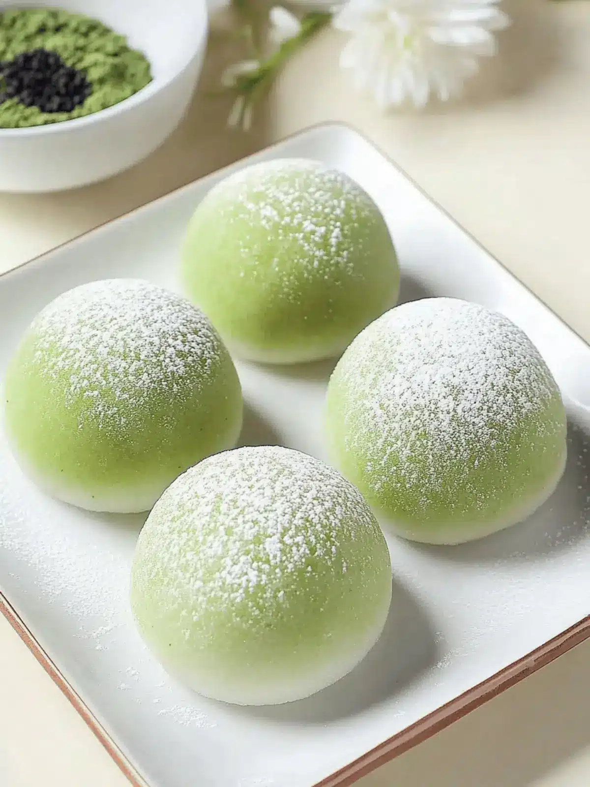 Matcha Mochi Recipe