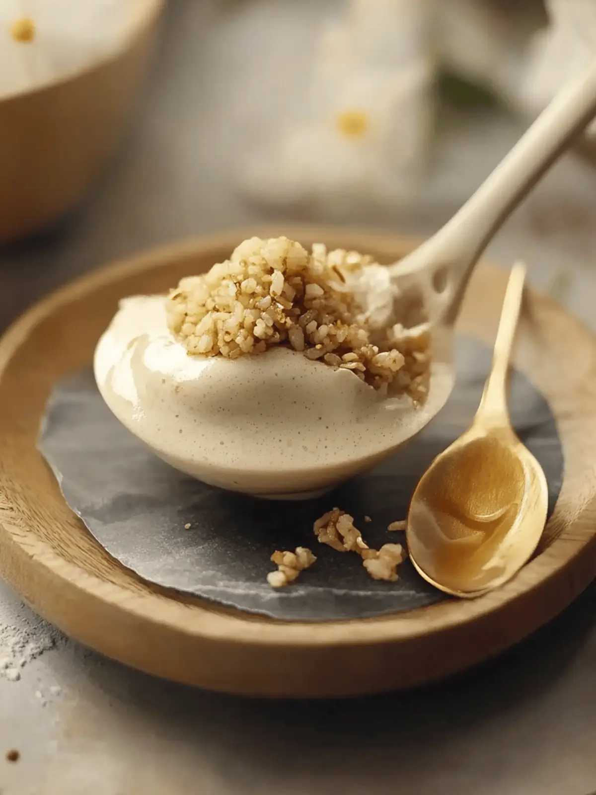 Double Jasmine & Burnt Honey Rice-Cream