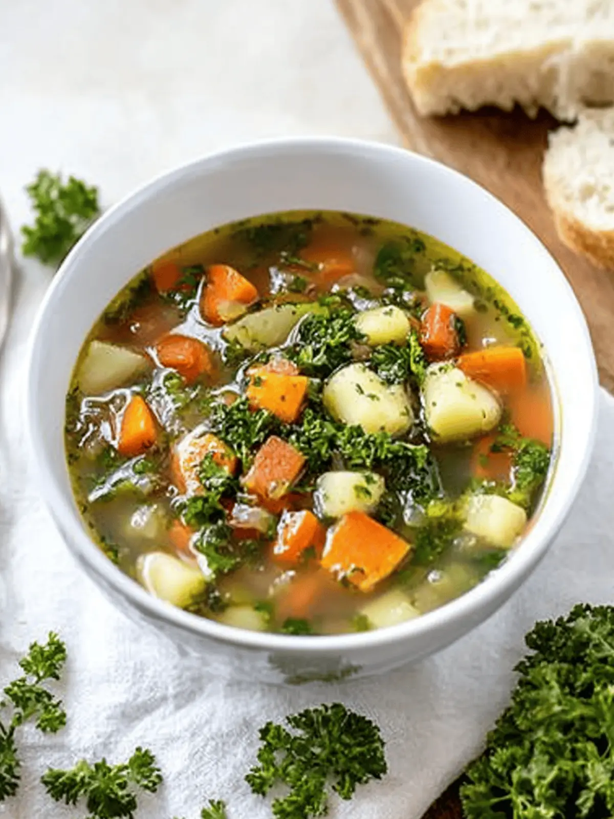 Delicious Vegetable Soup in 20 Minutes for a Cozy Night In 4 Vegetable Soup