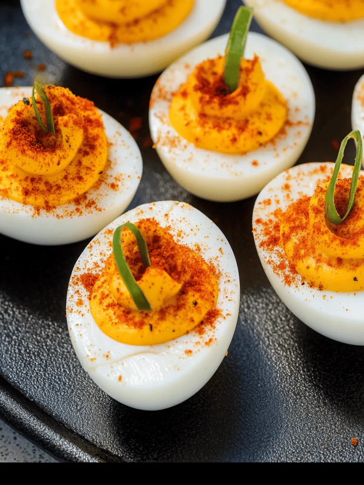 Spooky Pumpkin Deviled Eggs Your Guests Will Love 4 Pumpkin Deviled Eggs