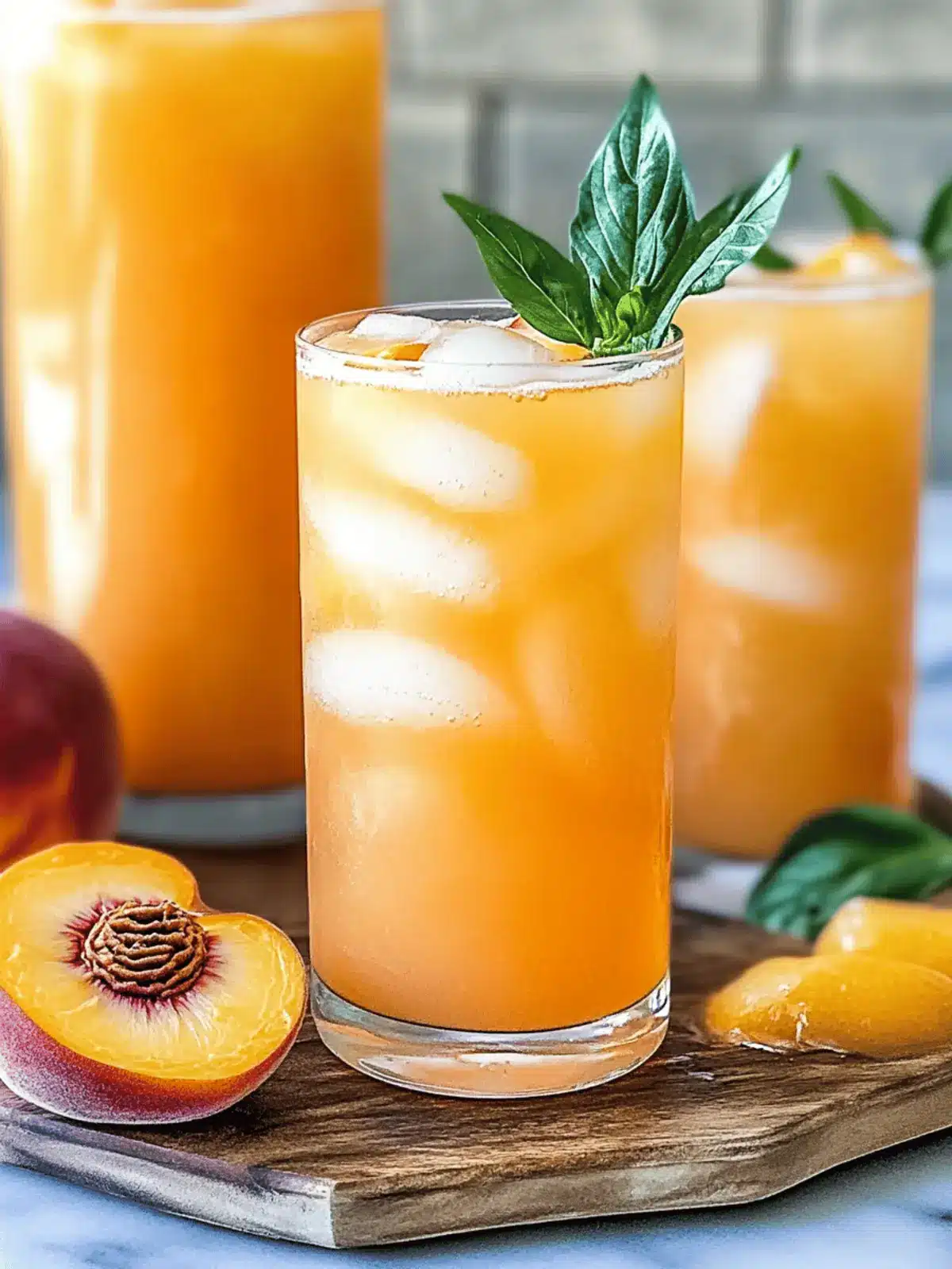 Refreshing Peach Lemonade Recipe to Beat the Heat 2 Peach Lemonade
