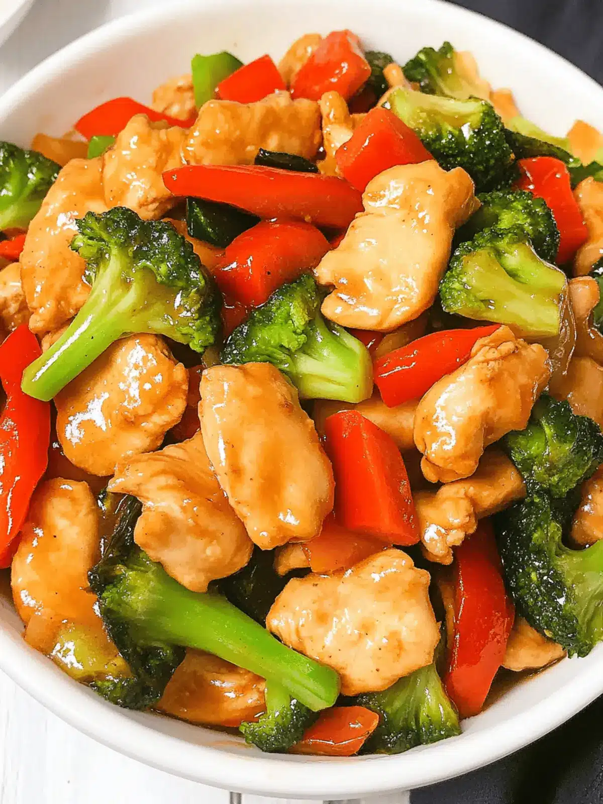 Chicken with Mixed Vegetable Stir Fry