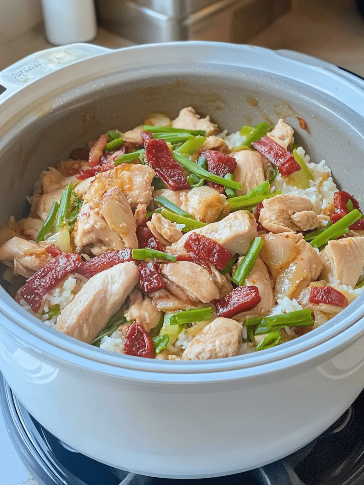 Easy One Pot Chinese Chicken and Rice