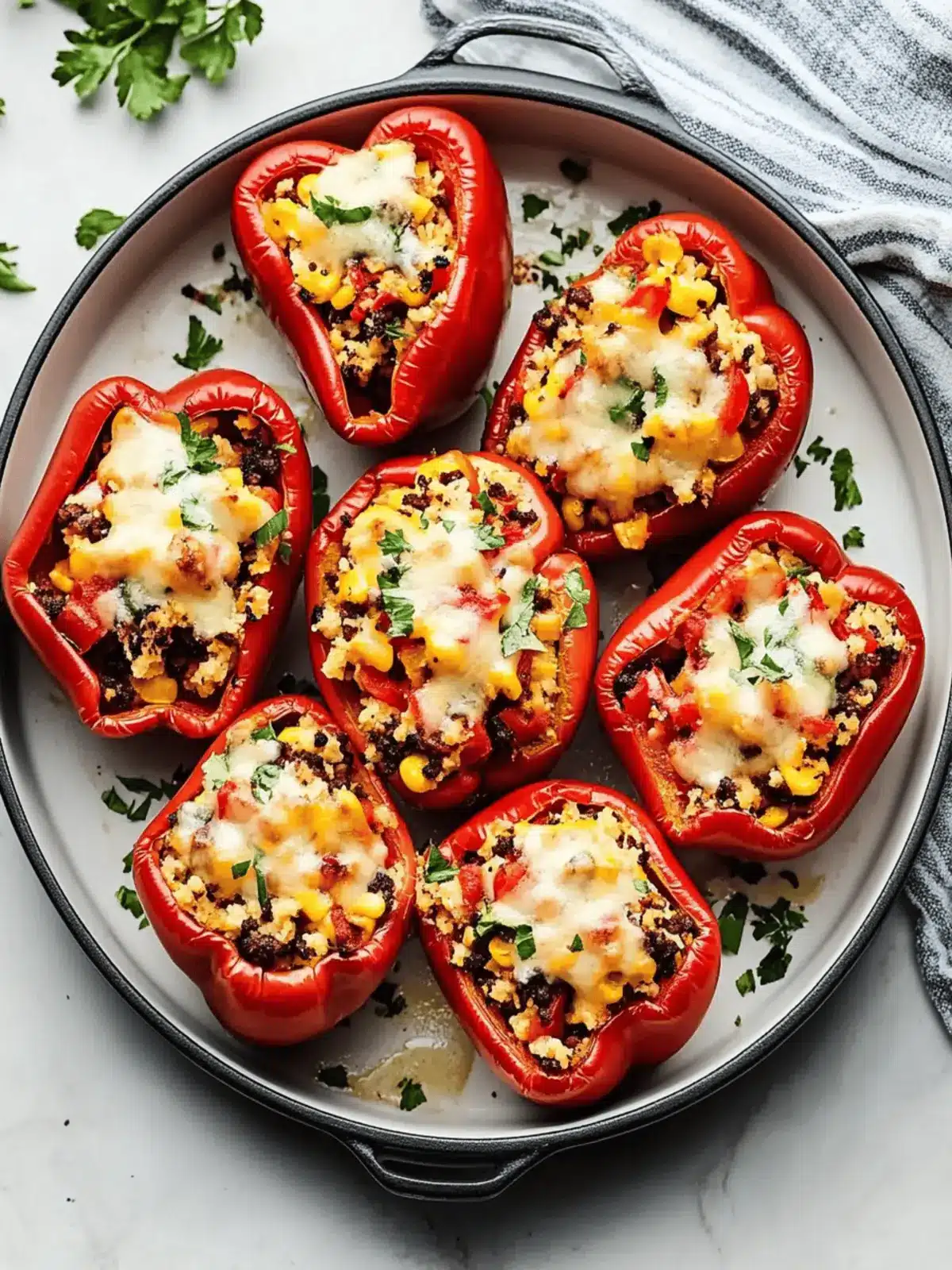 Vegetarian Stuffed Peppers