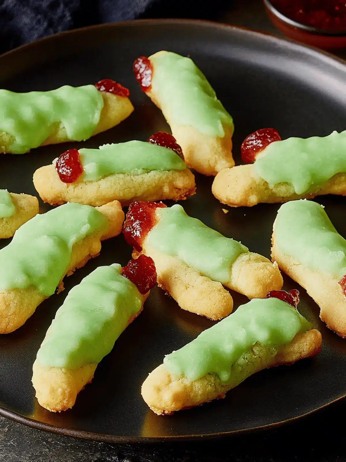 Witch Finger Cookies