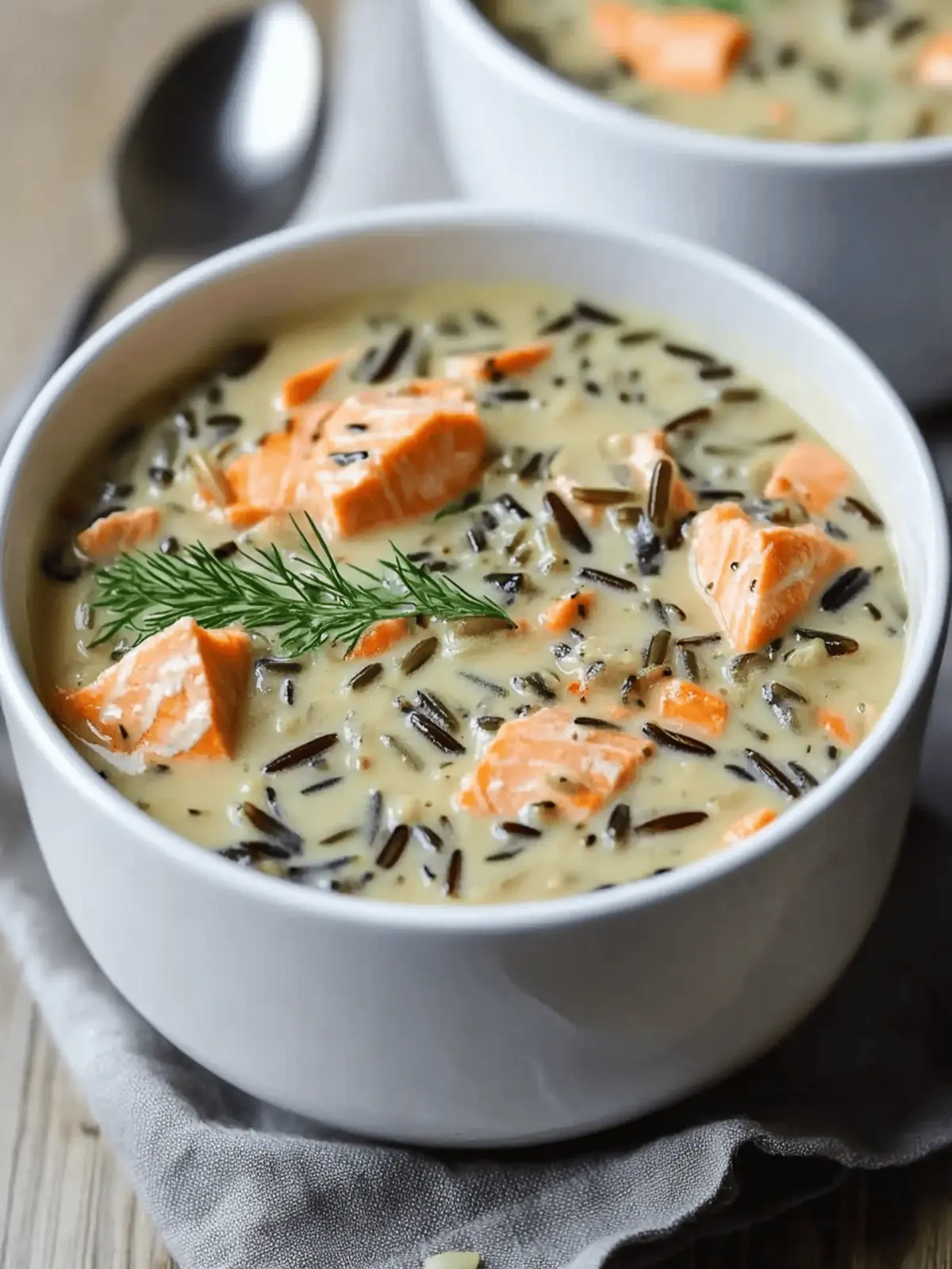 Creamy Salmon Wild Rice Soup for Cozy Winter Nights 2 Creamy Salmon Wild Rice Soup