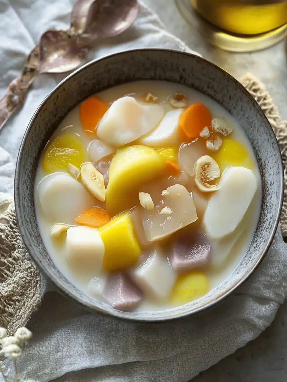 Ginataang Bilo Bilo - Filipino Dessert Pudding