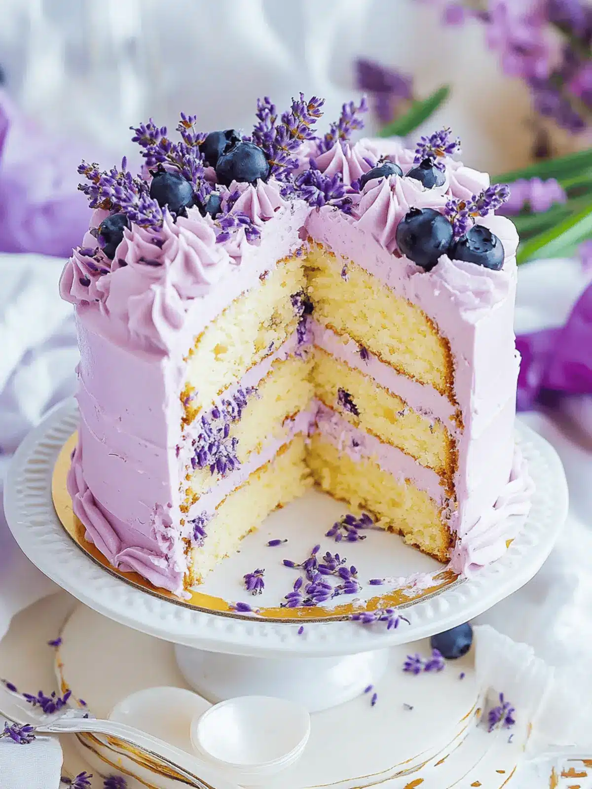 Lavender Cake