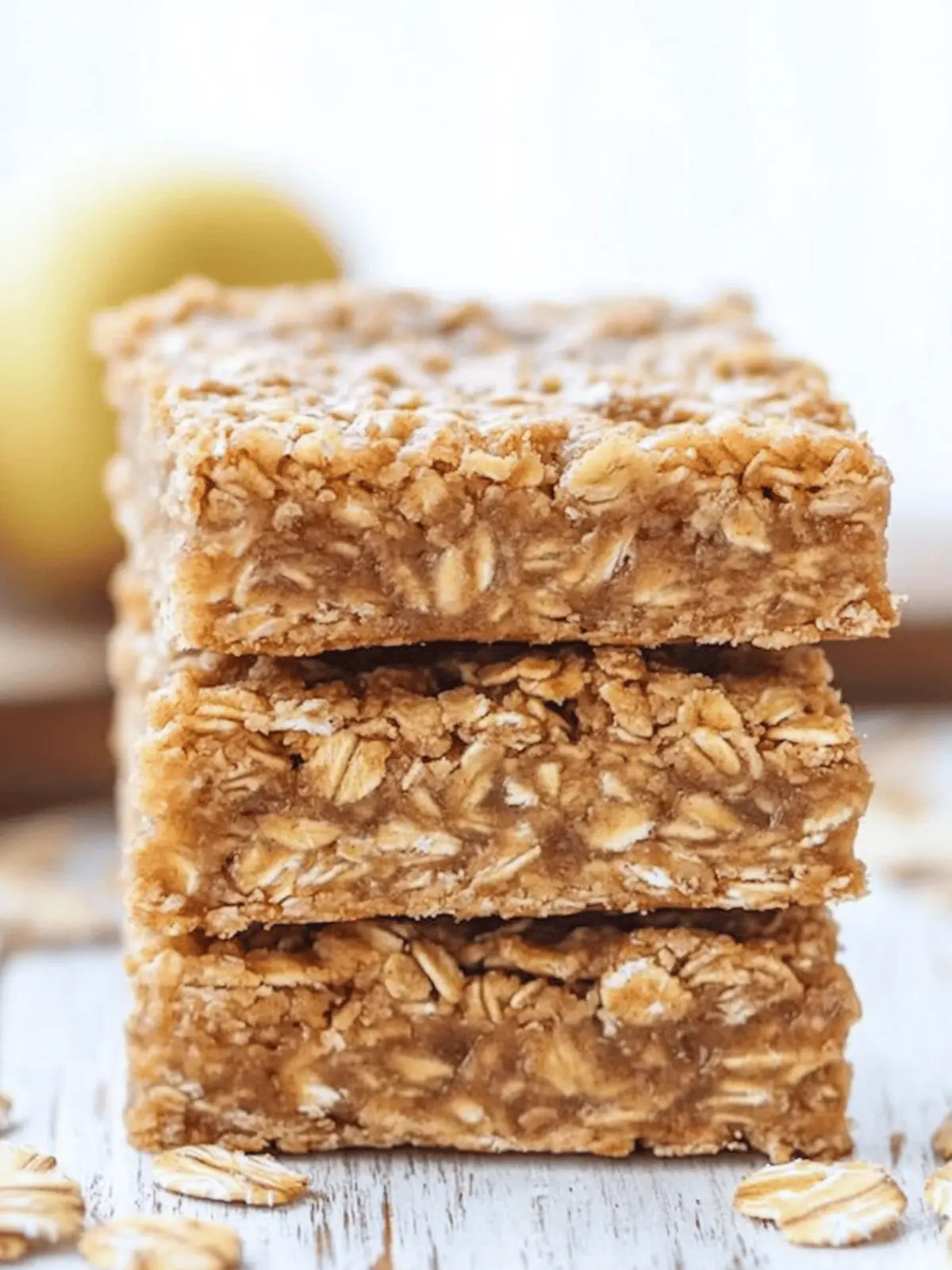 3 Ingredient Apple Oatmeal Bars You'll Crave Daily 4 3 Ingredient Apple Oatmeal Bars