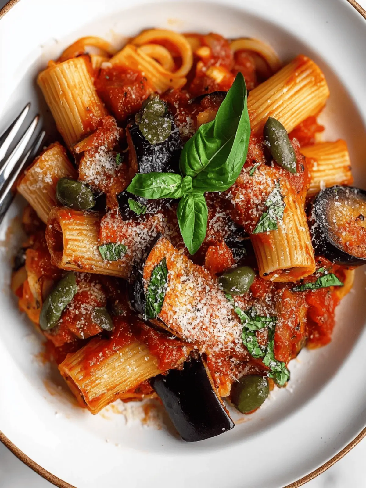 Best Pasta Alla Norma (classic eggplant pasta)
