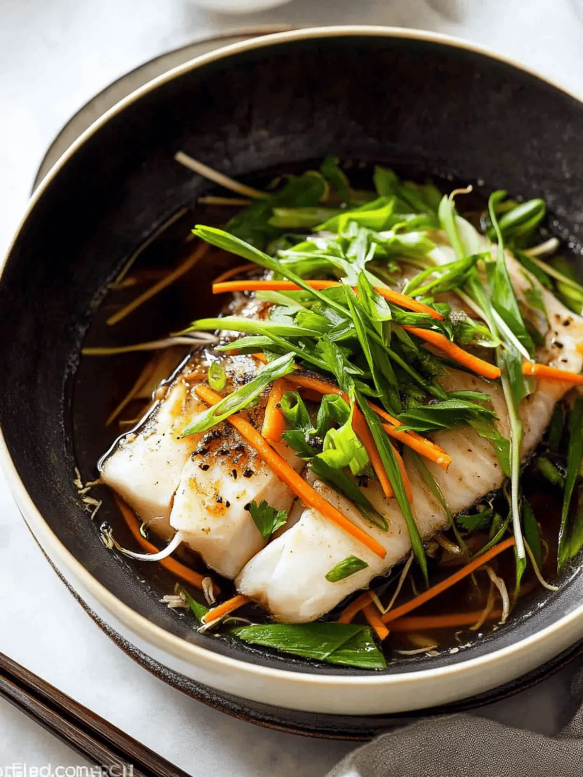 Steamed Fish with Ginger and Soy Sauce: A Flavorful Delight 4 Steamed Fish with Ginger and Soy Sauce