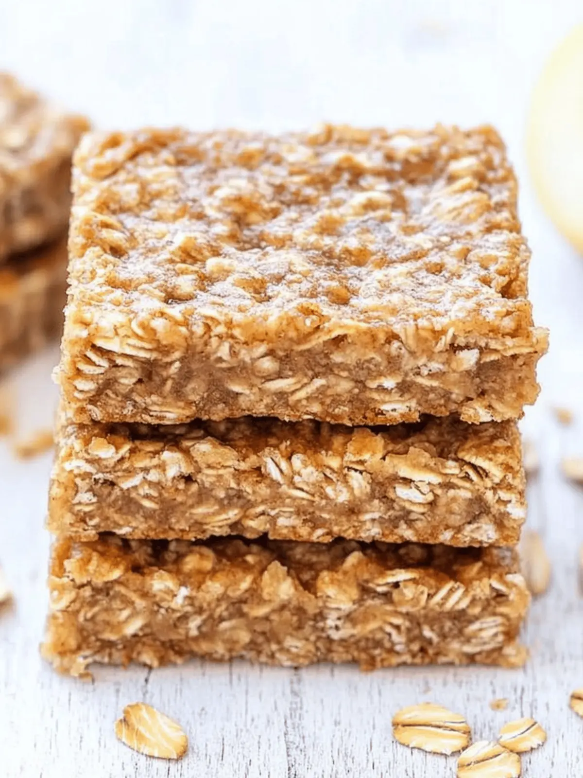 3 Ingredient Apple Oatmeal Bars You'll Crave Daily 3 3 Ingredient Apple Oatmeal Bars