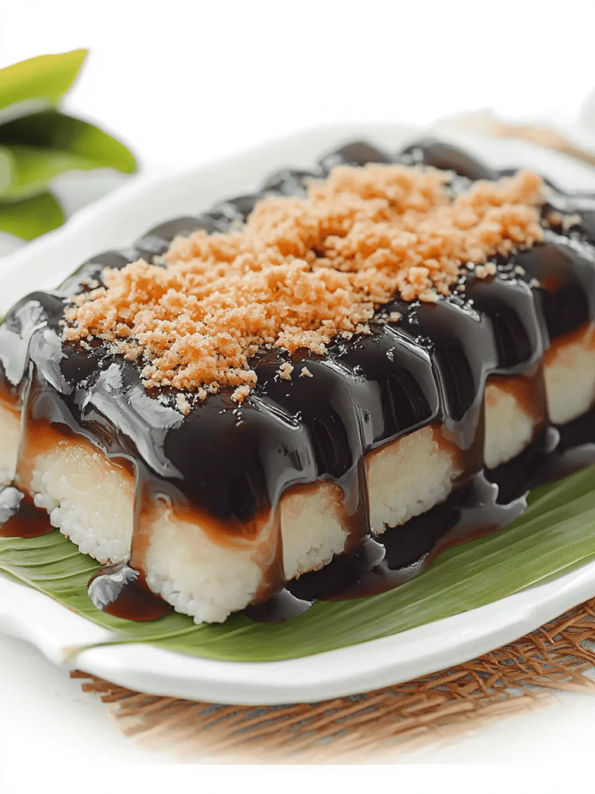 Filipino Sapin-Sapin (Layered Rice Cake)