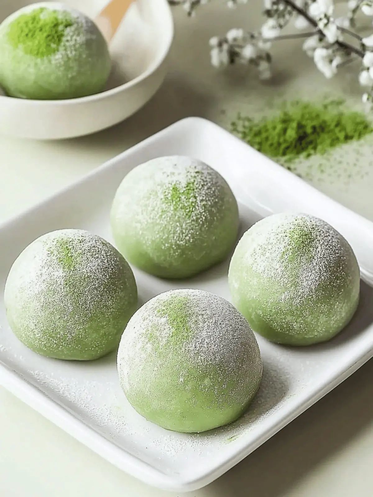 Matcha Mochi Recipe