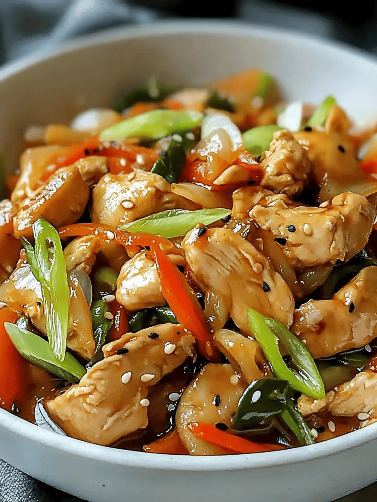 Spicy Chicken Stir-Fry