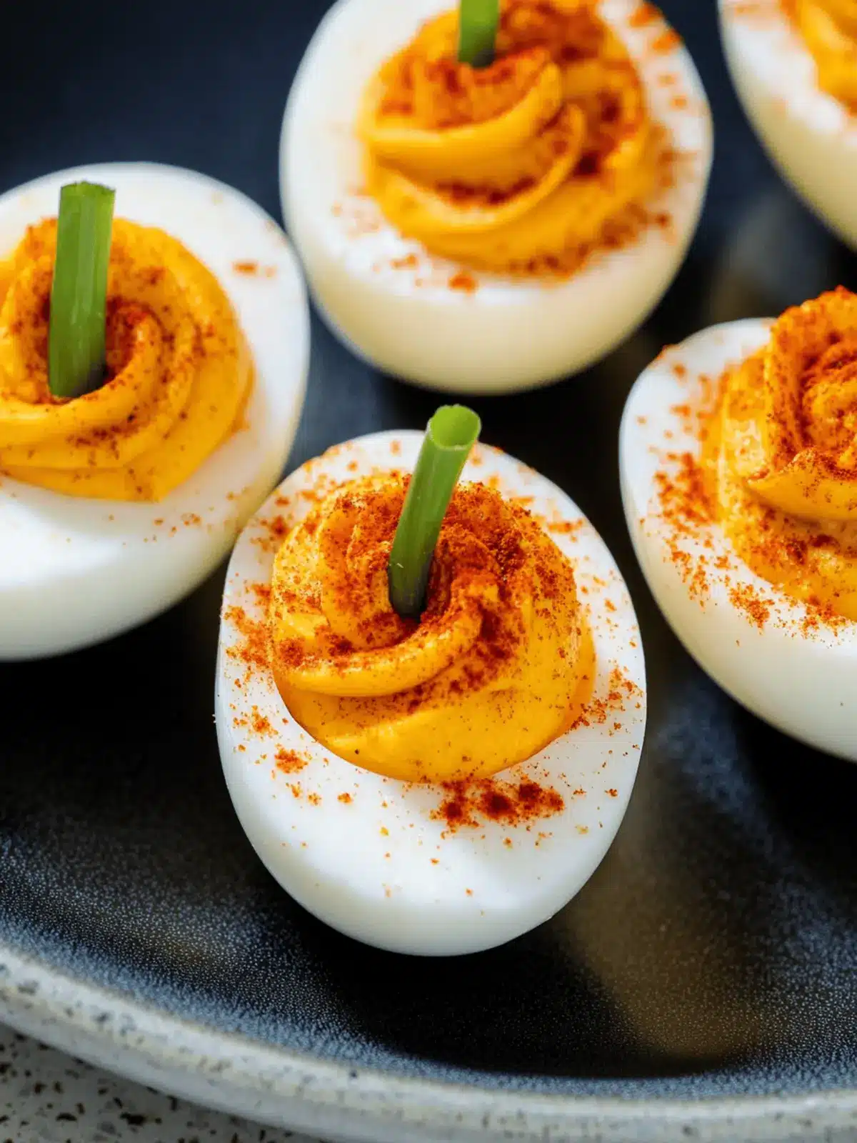 Spooky Pumpkin Deviled Eggs Your Guests Will Love 5 Pumpkin Deviled Eggs