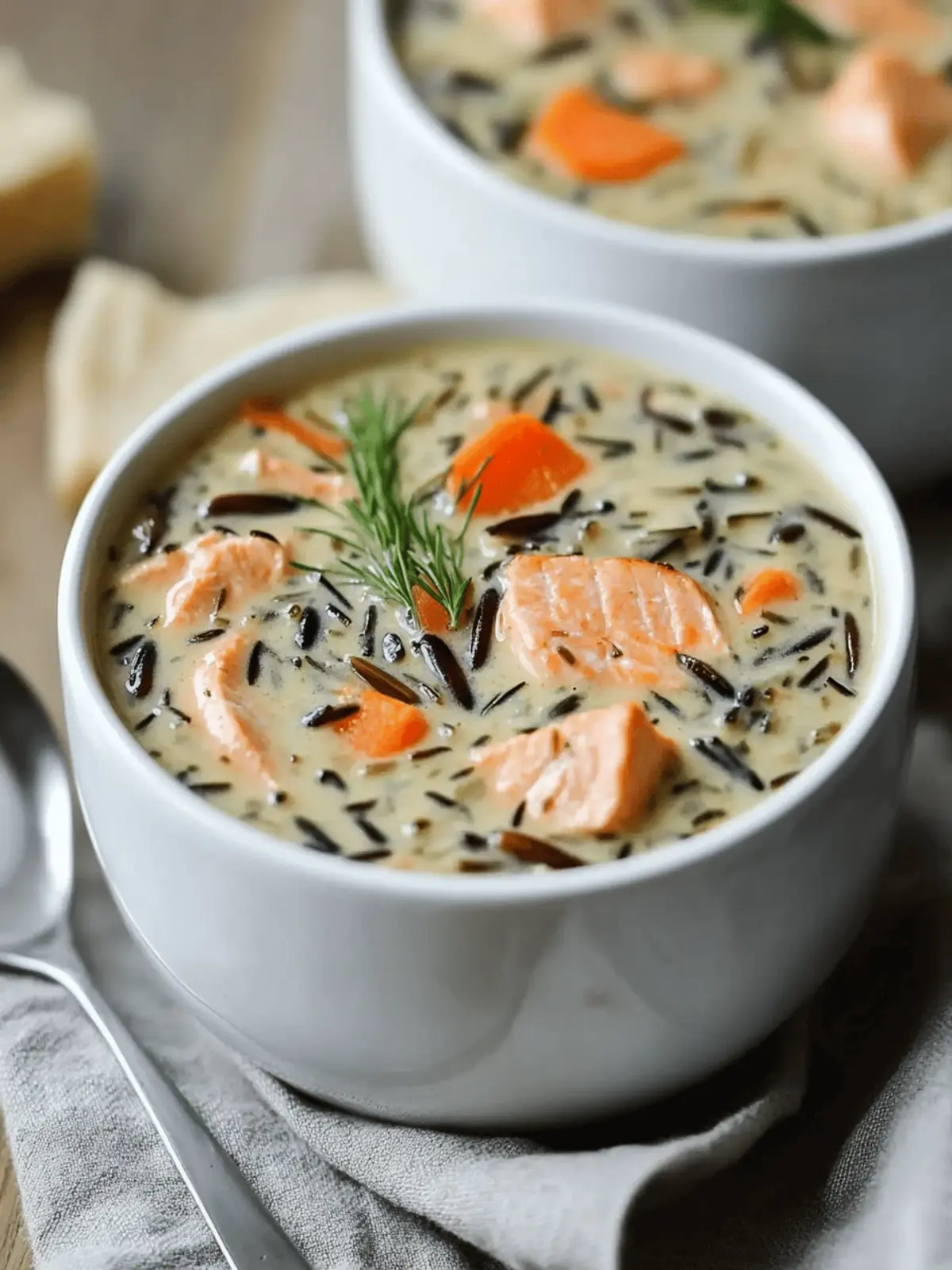 Creamy Salmon Wild Rice Soup for Cozy Winter Nights 5 Creamy Salmon Wild Rice Soup