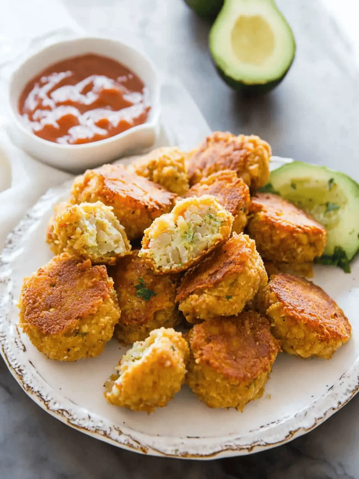 Crispy Chickpea Vegetable Nuggets Everyone Will Love! 2 Chickpea Vegetable Nuggets