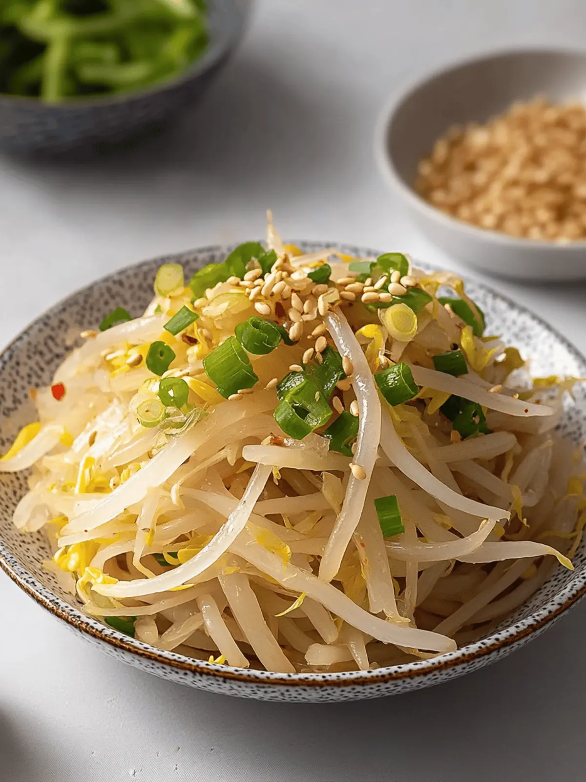 Delicious Korean Bean Sprout Salad for Fresh Flavor Boost 5 Korean Bean Sprout Salad (Kongnamul Muchim)