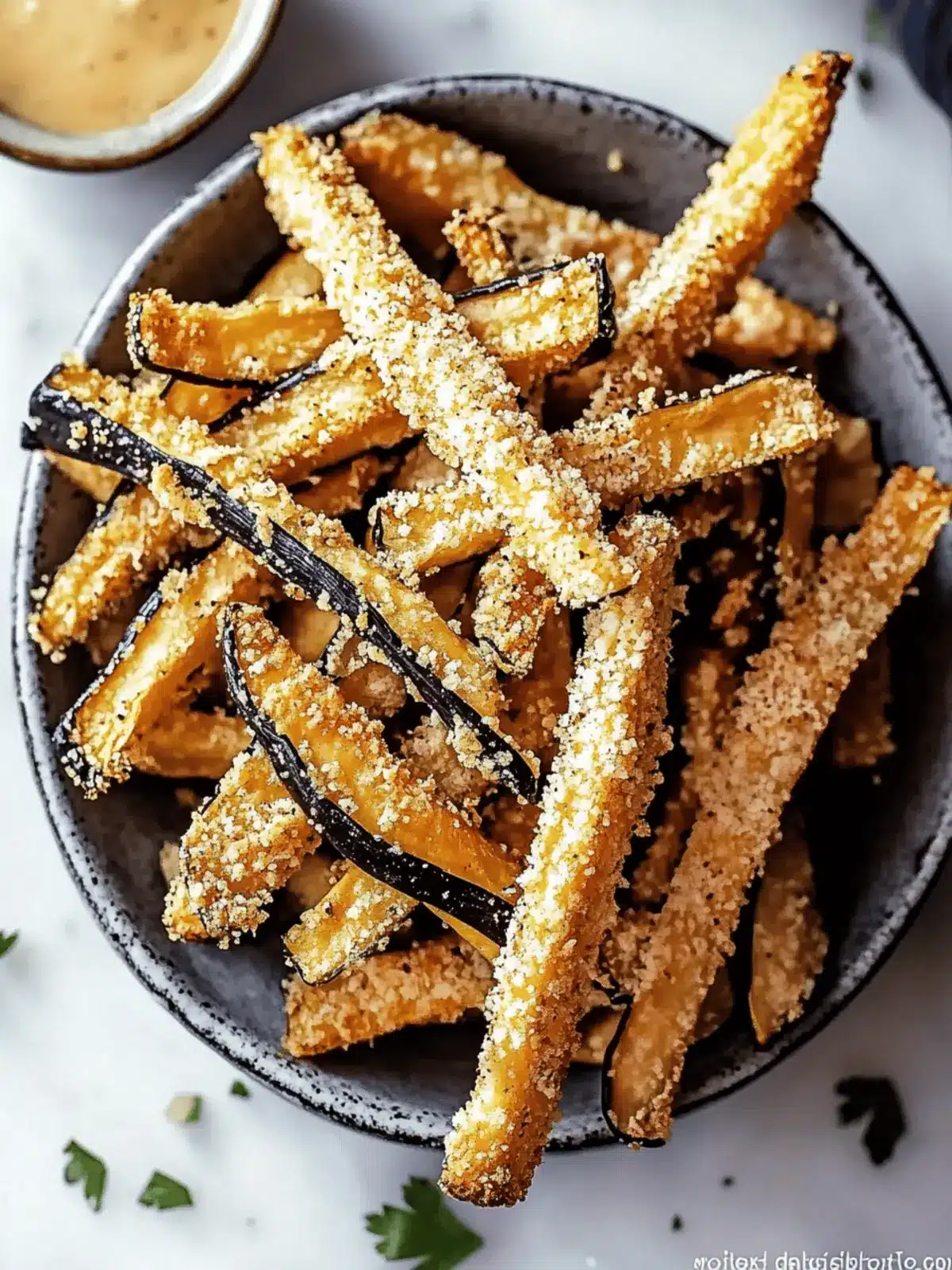 Crispy Eggplant Fries: A Guilt-Free Snack to Savor 4 Crispy Eggplant Fries