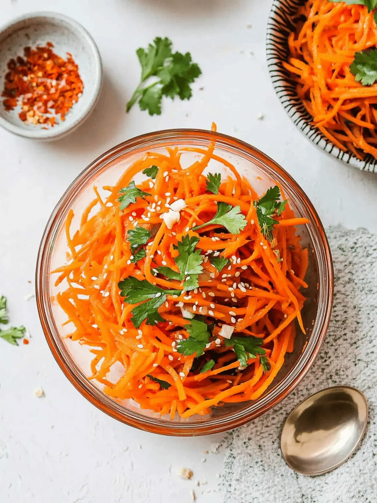 Korean Carrot Salad (Koreiskaya Morkovka)