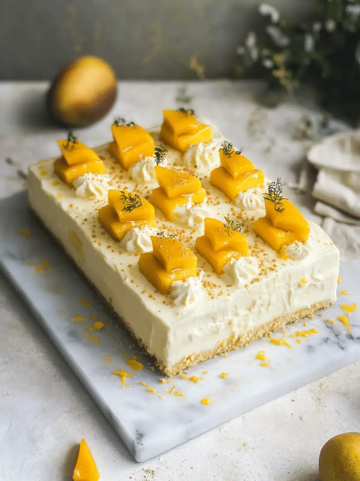 Mango Lassi Tres Leches Cake: A Tropical Delight for Summer! 4 Mango Lassi Tres Leches Cake