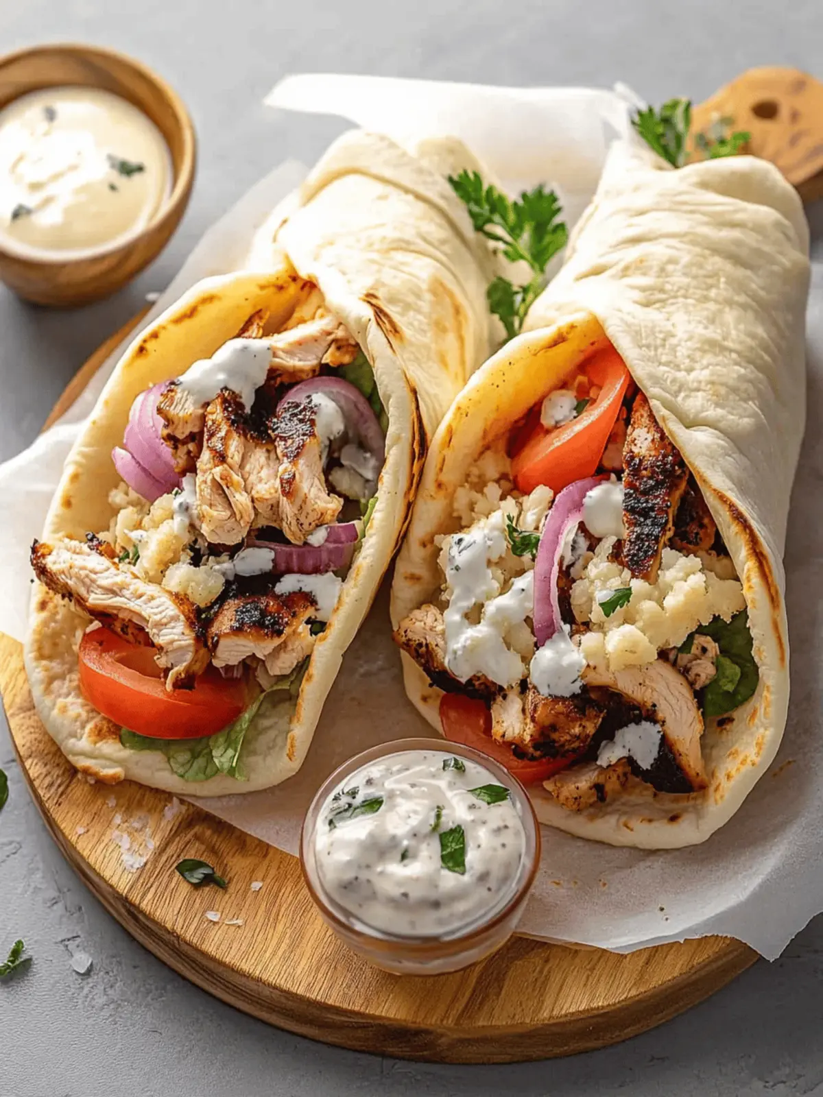 Easy Chicken Gyros for Quick, Flavor-Packed Family Meals 4 Easy Chicken Gyros