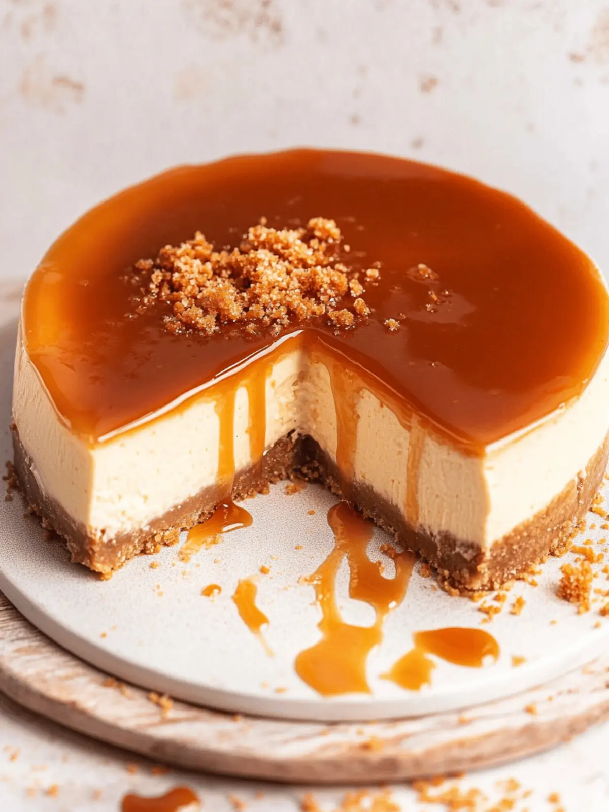 Salted Caramel Cheesecake