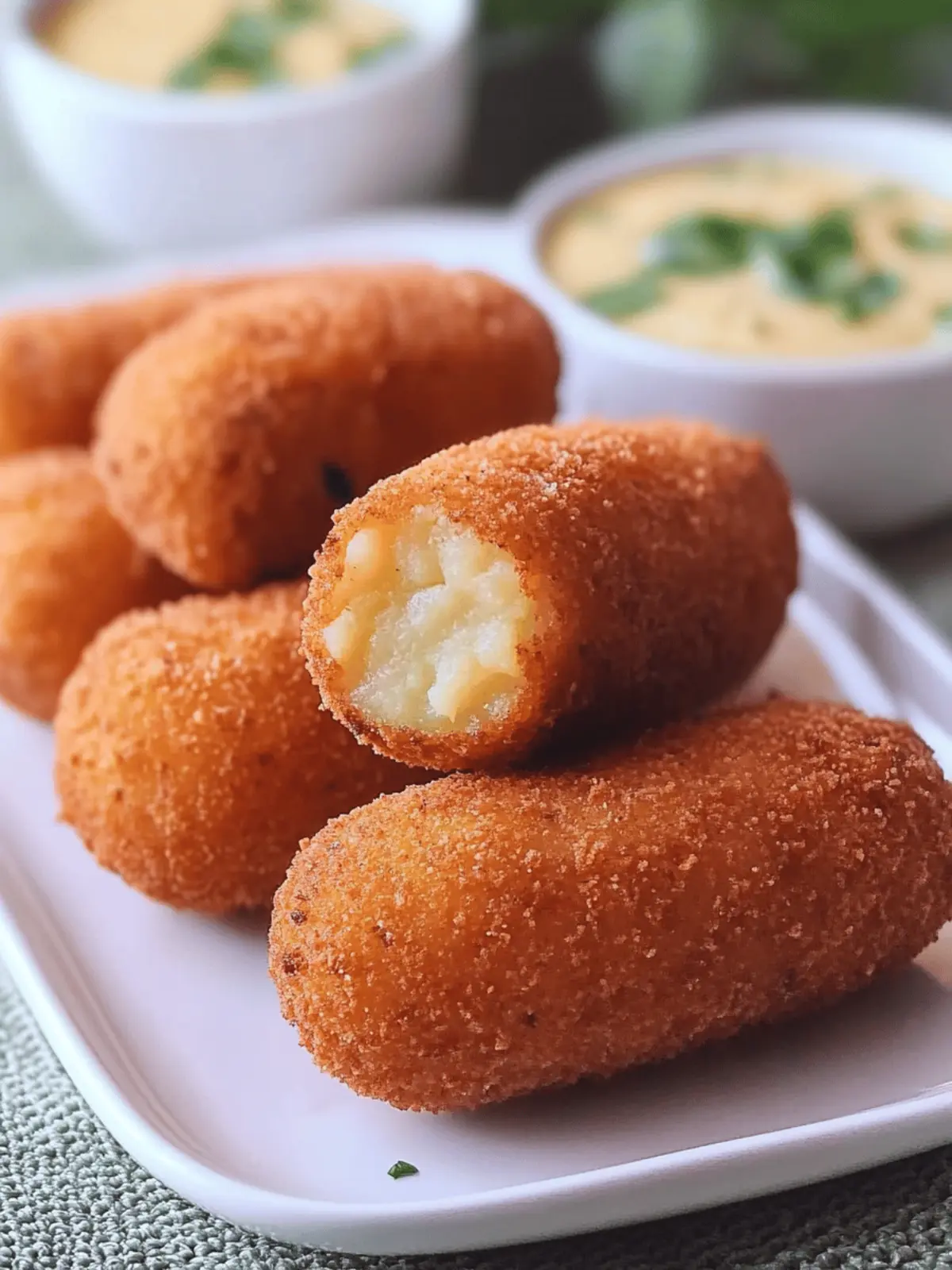 Potato Croquettes