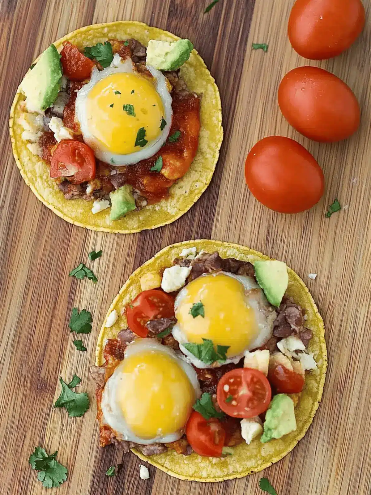 Breakfast Tostadas