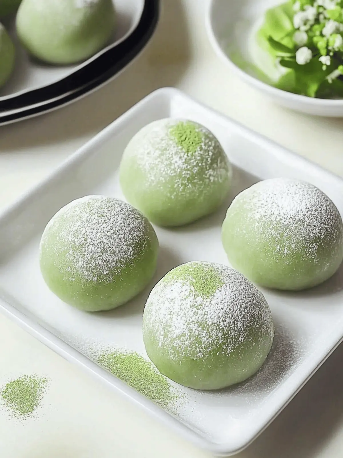 Matcha Mochi Recipe