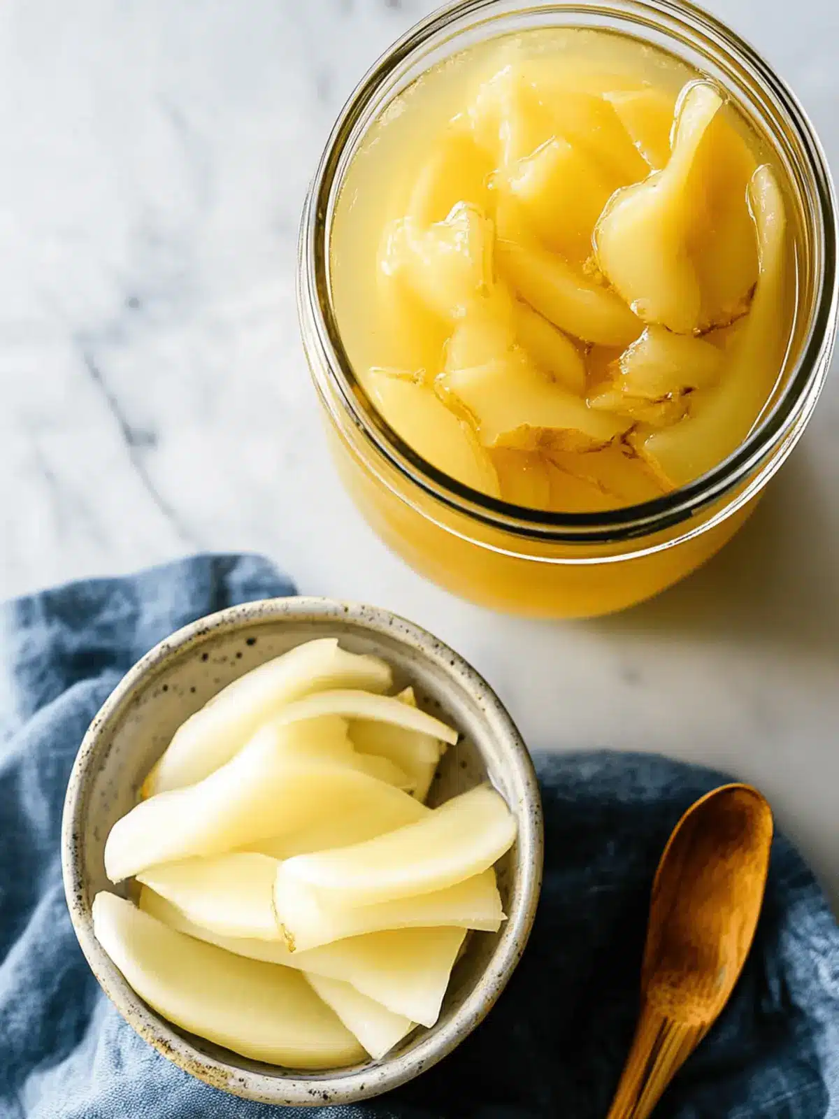 Quick Pickled Ginger