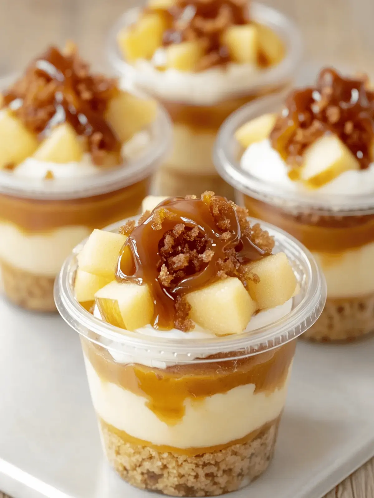 Delightful Caramel Apple Dessert Cups Recipe for a Cozy Treat 3 Caramel Apple Dessert Cups Recipe