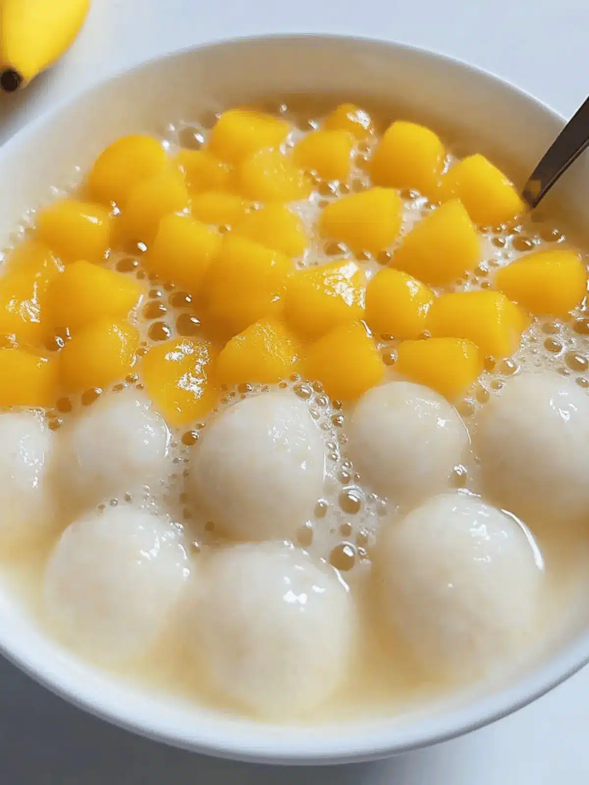 Mango Glutinous Rice Balls